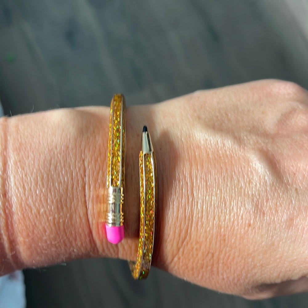 New with tags Betsey Johnson gold wrap around bracelet